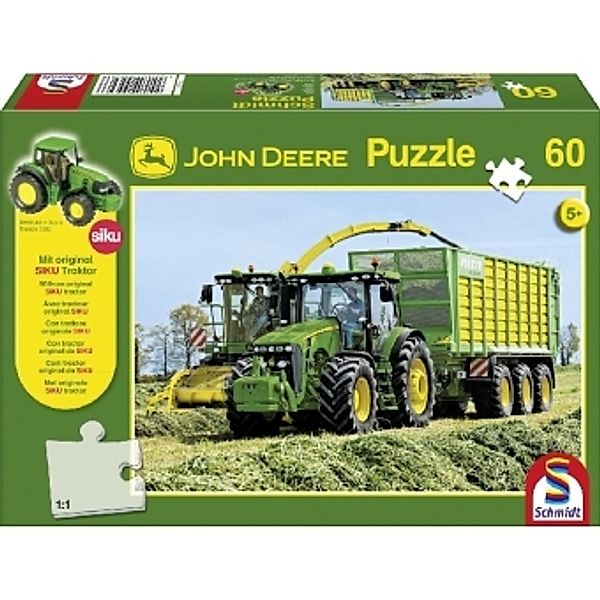 John Deere (Kinderpuzzle), Traktor 8345R mit Feldhäcksler