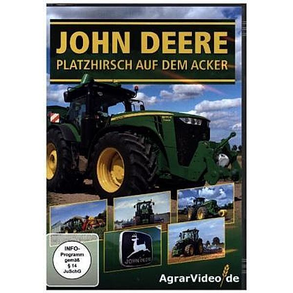 John Deere - Platzhirsch auf dem Acker