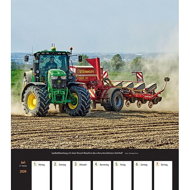 John Deere Traktoren 2024 - Kalender bei  bestellen