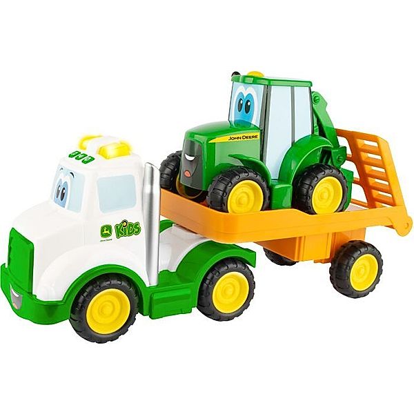 Tomy John Deere Transporter Set