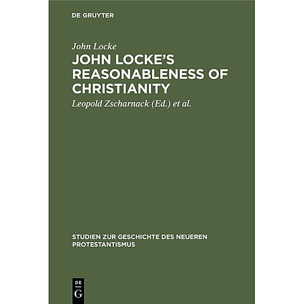 John Locke's Reasonableness of christianity, John Locke