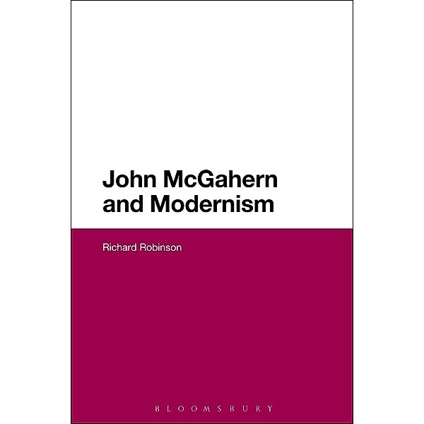 John McGahern and Modernism, Richard Robinson