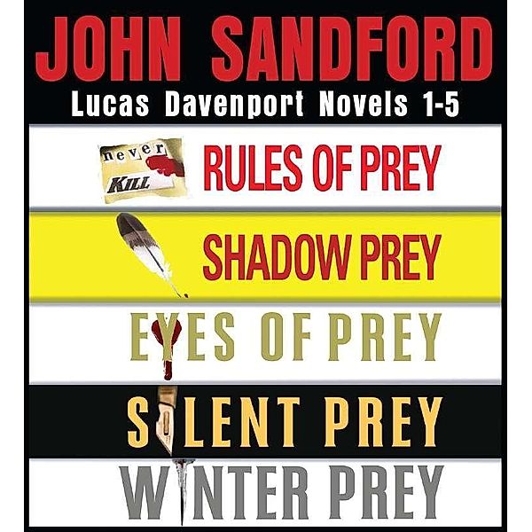 John Sandford Lucas Davenport Novels 1-5 / A Lucas Davenport Novel, John Sandford