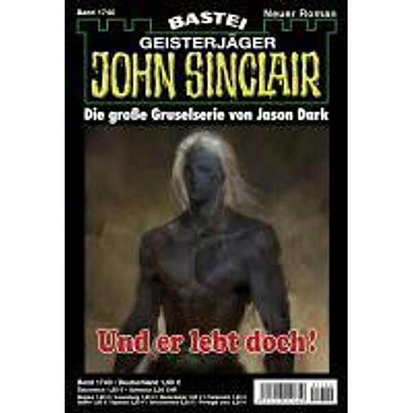 John Sinclair 1740 / John Sinclair Romane Bd.1740, Jason Dark