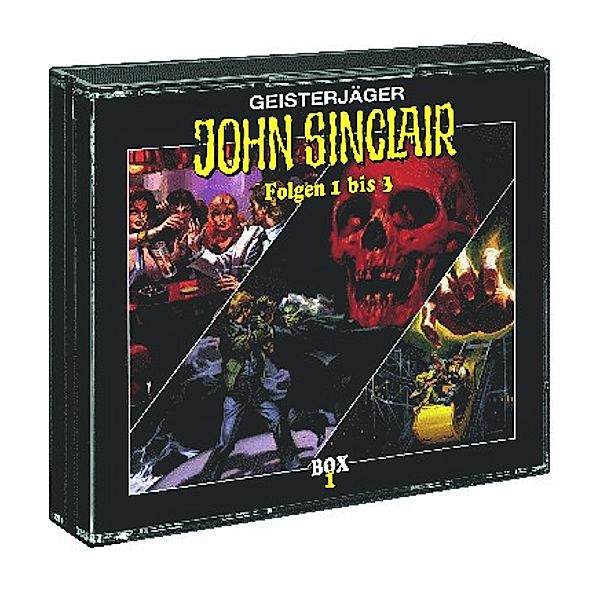 John Sinclair Folgen 1 - 3    - 3 CDs, Jason Dark