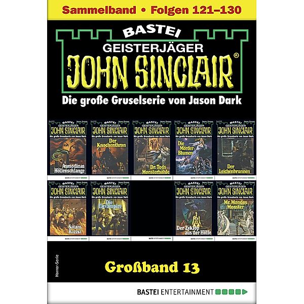 John Sinclair Großband 13 / John Sinclair Großband Bd.13, Jason Dark