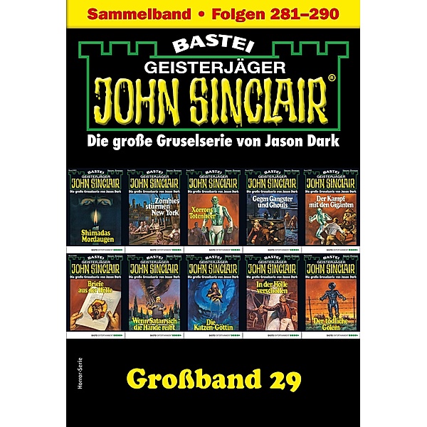 John Sinclair Großband 29 / John Sinclair Großband Bd.29, Jason Dark