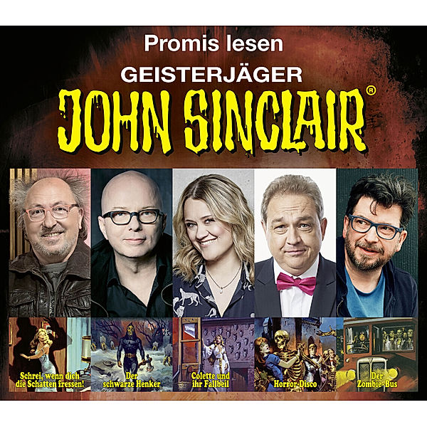 John Sinclair - Promis lesen Sinclair,5 Audio-CD, 5 MP3, Jason Dark