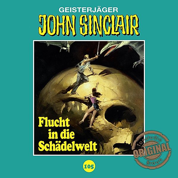 John Sinclair Tonstudio Braun - 105 - Flucht in die Schädelwelt, Jason Dark
