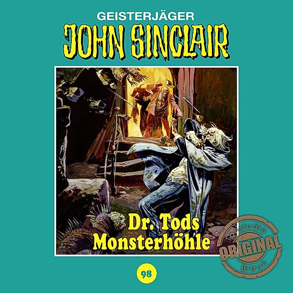 John Sinclair Tonstudio Braun - 98 - Dr. Tods Monsterhöhle, Jason Dark
