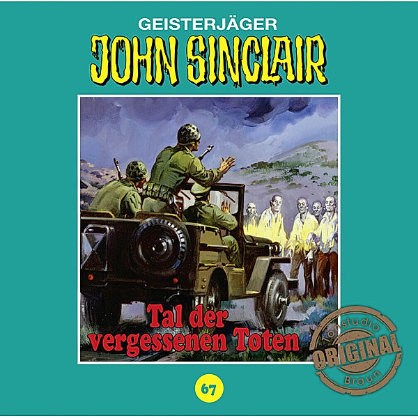 John Sinclair Tonstudio Braun - Tal der vergessenen Toten,1 Audio-CD, Jason Dark