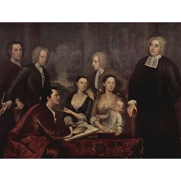 John Smibert - Familienporträt des Dekan George Berkeley - 2.000 Teile (Puzzle)