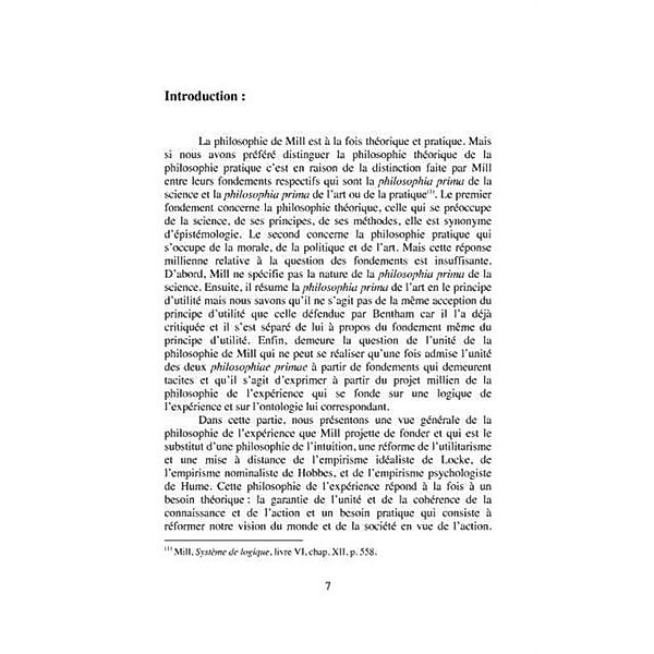 John stuart mill (volume second) - science et art - les fond / Hors-collection, Souad Chaherli-Harrar