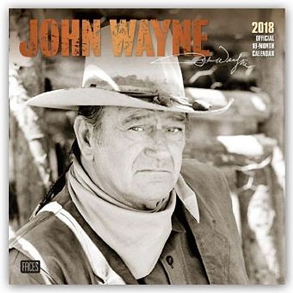 John Wayne 2018 - 18-Monatskalender, John Wayne