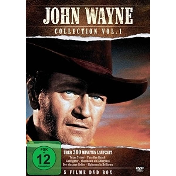 John Wayne Collection Vol.1 Collector's Box, Wayne, Browne, Mason, Burns, Moore, Howes, Various