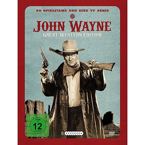 John Wayne - Great Western Edition DVD-Box, John Wayne