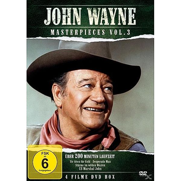 John Wayne - Masterpieces Vol. 3, Bradbury, Schaefer, Wright
