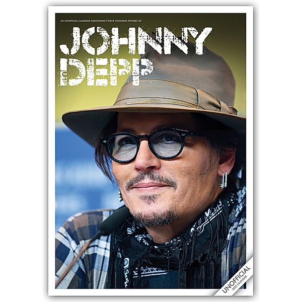 Johnny Depp 2022 - A3-Posterkalender, Red Star Publishing/Carousel