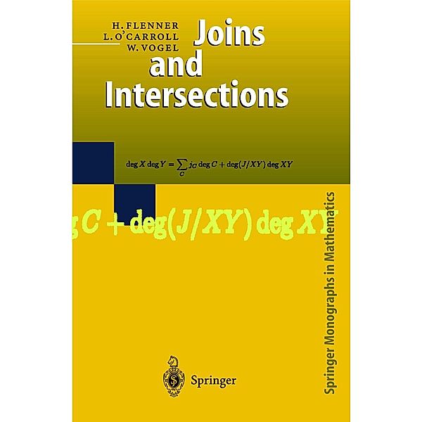 Joins and Intersections / Springer Monographs in Mathematics, H. Flenner, L. O'Carroll, W. Vogel