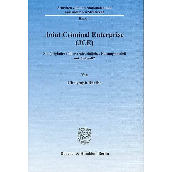 Joint Criminal Enterprise (JCE), Christoph Barthe