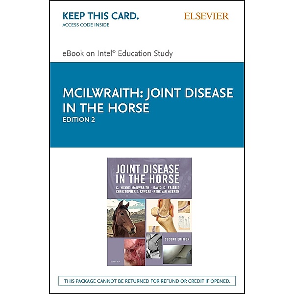 Joint Disease in the Horse, C. Wayne McIlwraith, David D Frisbie, Christopher E Kawcak, René van Weeren