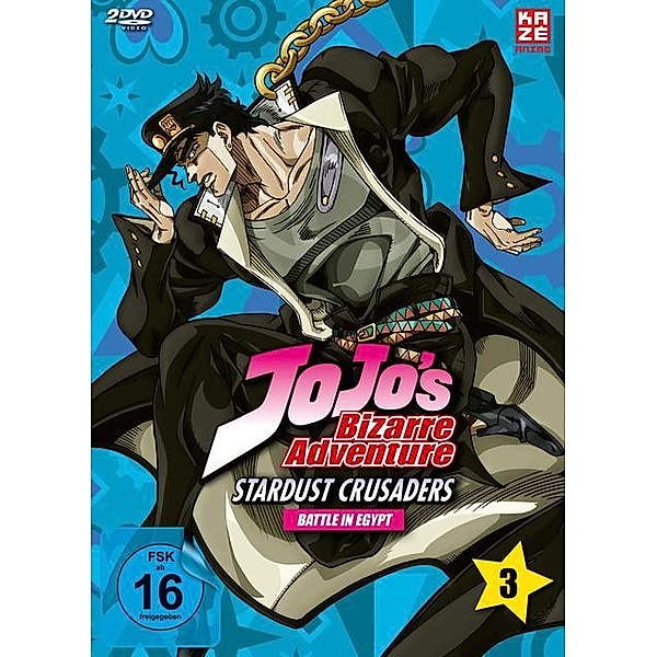 Jojo's Bizarre Adventure - 2. Staffel - Blu-ray Vol. 3 (Episoden 25-36)