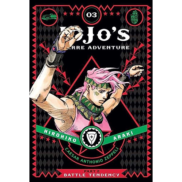 JoJo's Bizarre Adventure Part 2 Battle Tendency.Vol.3, Hirohiko Araki