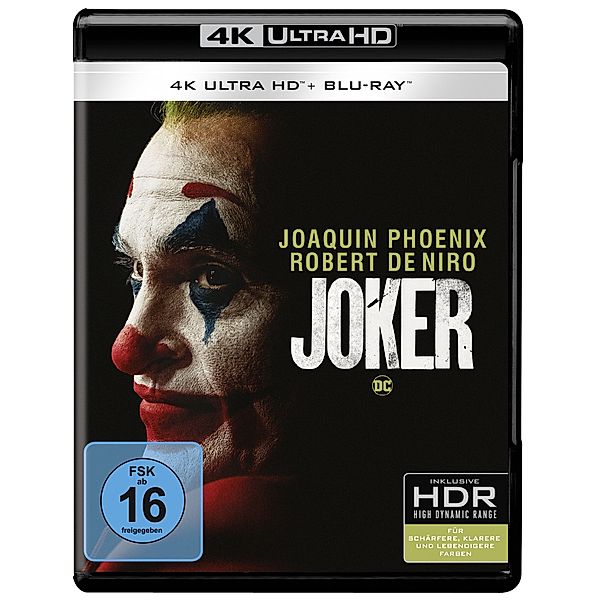 Joker (4K Ultra HD), Robert De Niro Zazie Beetz Joaquin Phoenix