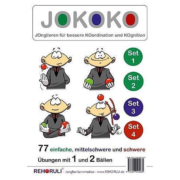 JOKOKO-DIN A5-Karten - SET 1+2+3+4 (DIN A5 Karten), Stephan Ehlers, Marvin Clifford