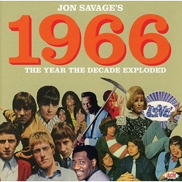 Jon Savage 1966-The Year The Decade Exploded, Diverse Interpreten