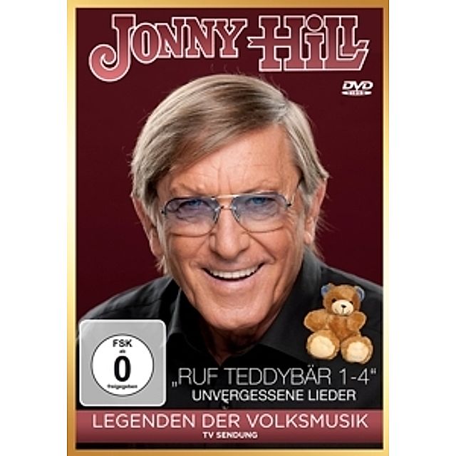 Jonny Hill - Ruf Teddybär 1-4 - Unvergessene Lieder DVD von Jonny Hill |  Weltbild.at