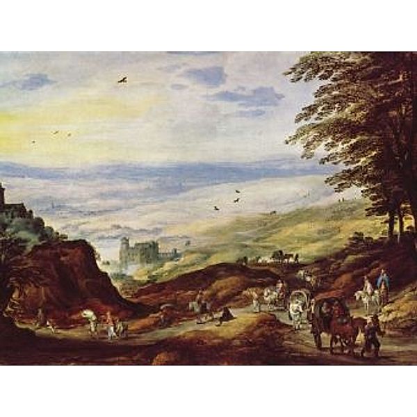 Joost de Momper d. J. - Landschaft mit weiter Fernsicht - 100 Teile (Puzzle)