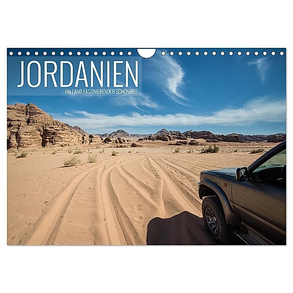 Jordanien - ein Land faszinierender Schönheit (Wandkalender 2024 DIN A4 quer), CALVENDO Monatskalender, Christian Bremser