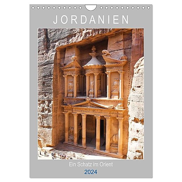 Jordanien ein Schatz im Orient (Wandkalender 2024 DIN A4 hoch), CALVENDO Monatskalender, Robert Styppa