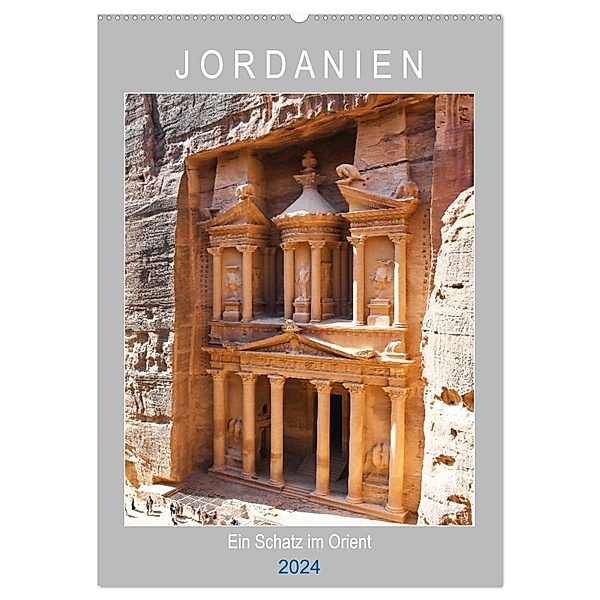 Jordanien ein Schatz im Orient (Wandkalender 2024 DIN A2 hoch), CALVENDO Monatskalender, Robert Styppa