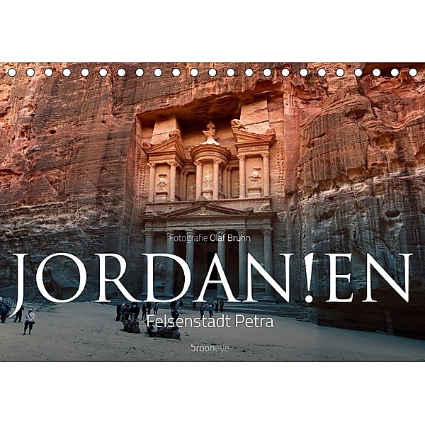 Jordanien - Felsenstadt Petra (Tischkalender 2018 DIN A5 quer), Olaf Bruhn