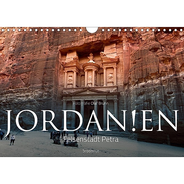 Jordanien - Felsenstadt Petra (Wandkalender 2021 DIN A4 quer), Olaf Bruhn