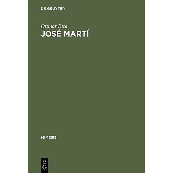 Jose Marti.Tl.1, Ottmar Ette