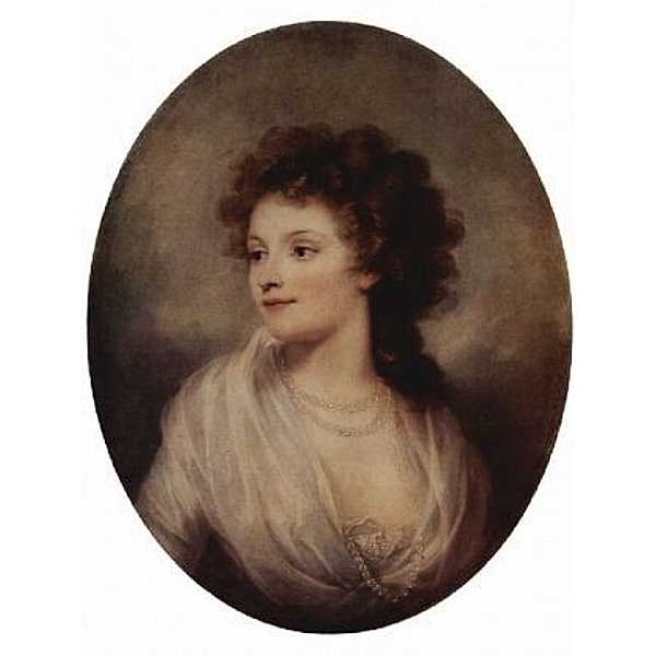 Josef Grassi - Porträt der Charlotte Sophie Mannteufel, Oval - 2.000 Teile (Puzzle)