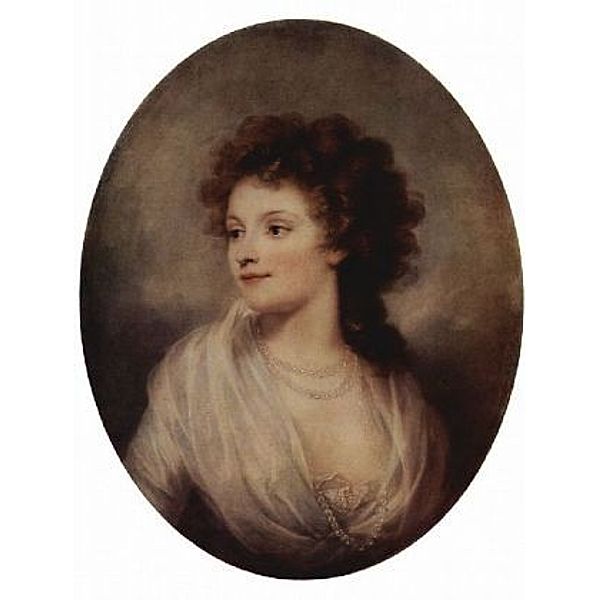 Josef Grassi - Porträt der Charlotte Sophie Mannteufel, Oval - 100 Teile (Puzzle)