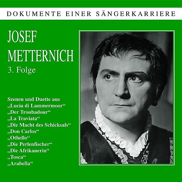 Josef Metternich Folge 3, Josef Metternich