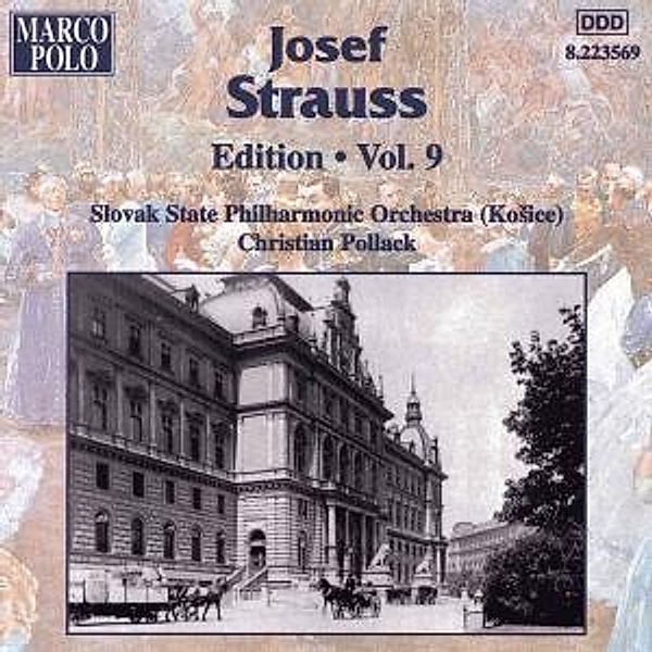 Josef Strauss-Edition Vol.9, Pollack, Slow.Staatl.Ph.Or.