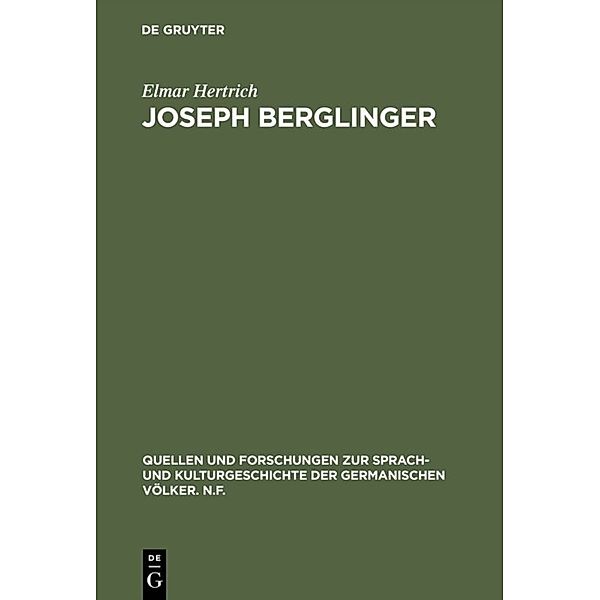 Joseph Berglinger, Elmar Hertrich