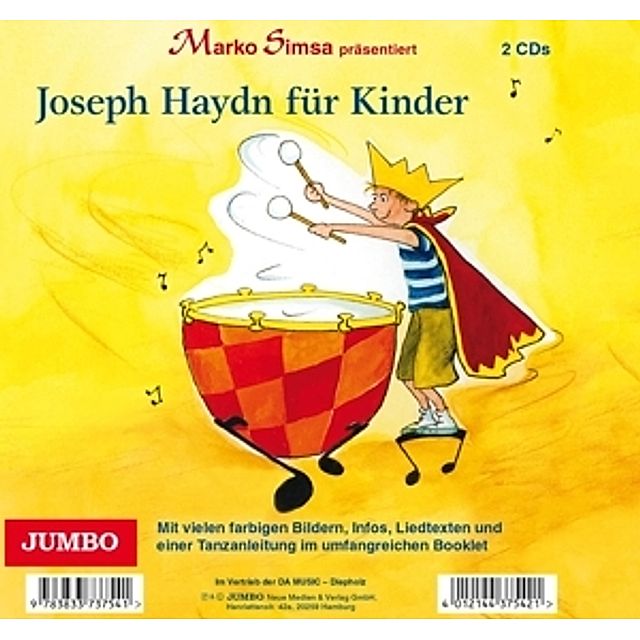 Joseph Haydn Für Kinder CD von Marko Simsa bei Weltbild.at
