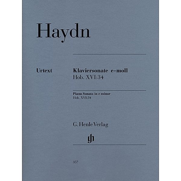 Joseph Haydn - Klaviersonate e-moll Hob. XVI:34, Joseph Haydn - Klaviersonate e-moll Hob. XVI:34