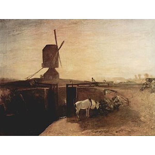 Joseph Mallord William Turner - Der große Verbindungskanal bei Southall Mill - 2.000 Teile (Puzzle)