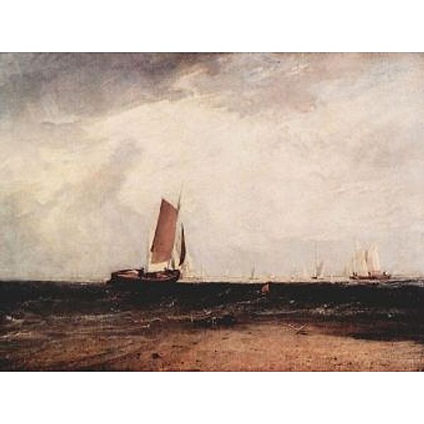 Joseph Mallord William Turner - Fischen am Blythe-sand, die Flut setzt ein - 2.000 Teile (Puzzle)