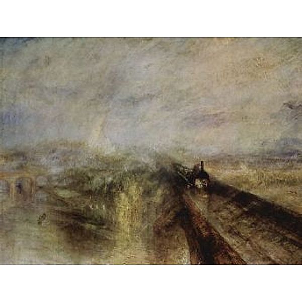 Joseph Mallord William Turner - Regen, Dampf und Geschwindigkeit, der Zug Great Western - 1.000 Teile (Puzzle)