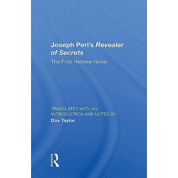 Joseph Perl's Revealer Of Secrets
