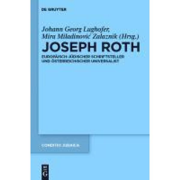 Joseph Roth / Conditio Judaica Bd.82